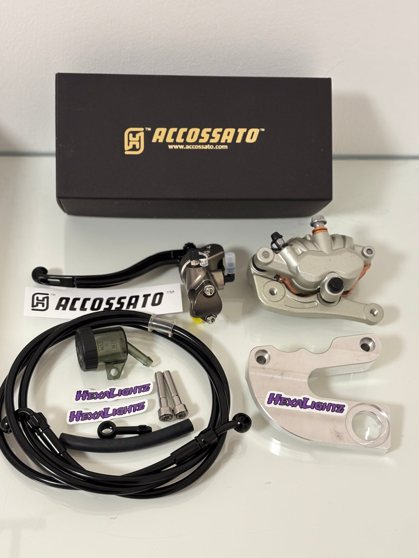 Limited Handbrake Kit V2 Brembo Caliper - Select your bike