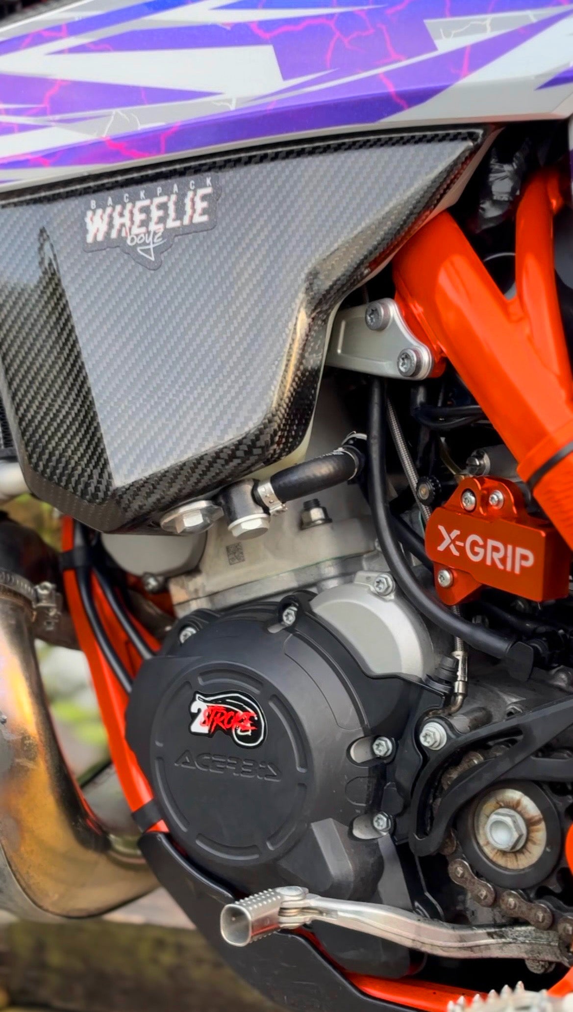 Carbon Tank Cover ~ KTM 2012-2023