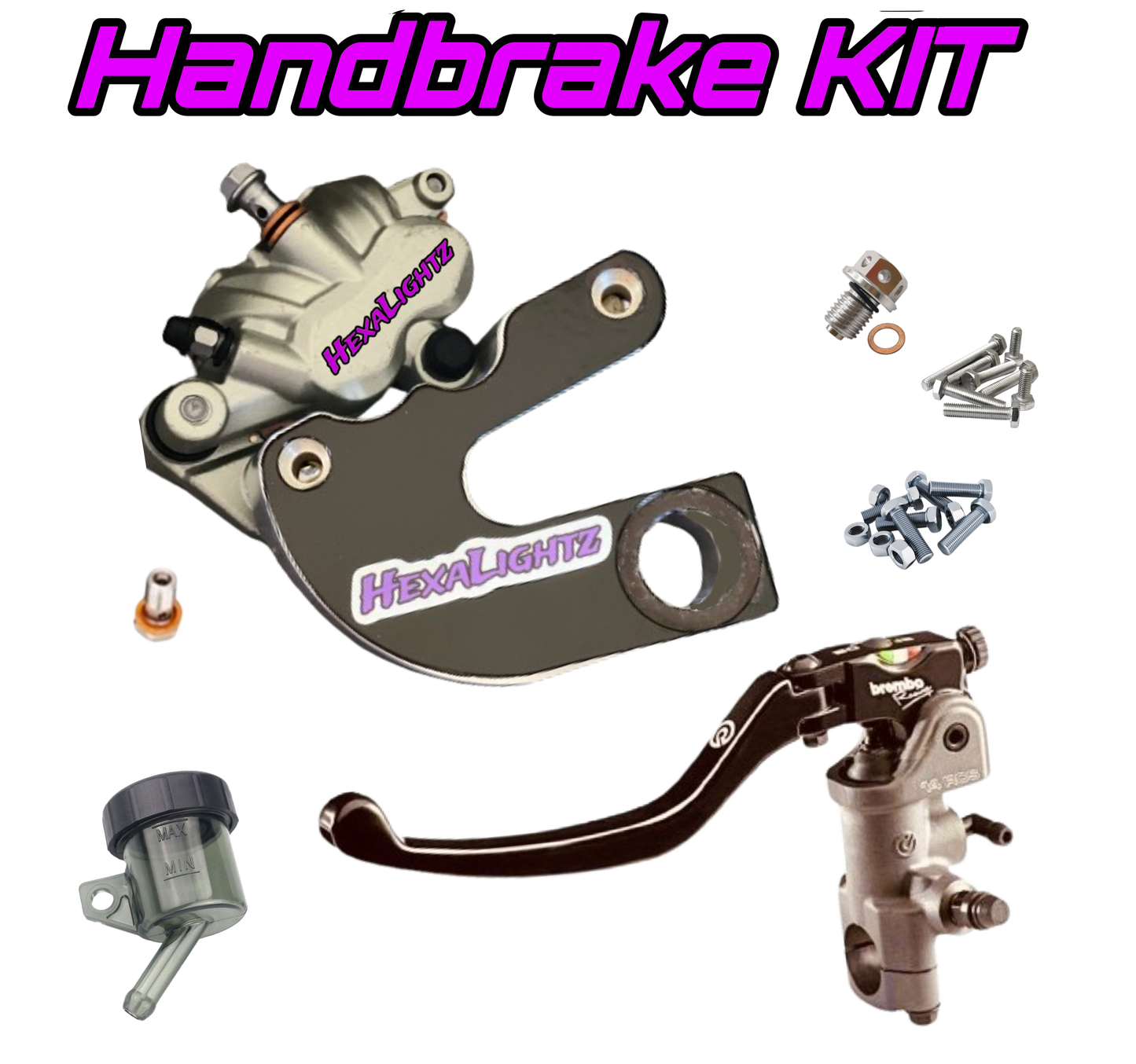 Black Limited Handbrake Kit V2 - Select your bike