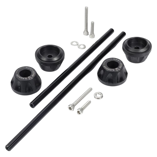 Supermoto Crash Axle Sliders HexaLightz